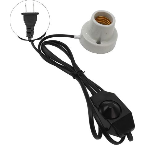 Support de lampe chauffante en céramique pour reptiles, douille E27 professionnelle, compatible avec lézards, tortues et autres animaux terrestres, prise américaine 120 V. (1/5)