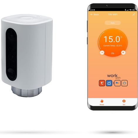 Thermostatkopf für den WiFi-fähigen TUYA-Heizkörper (1/5)