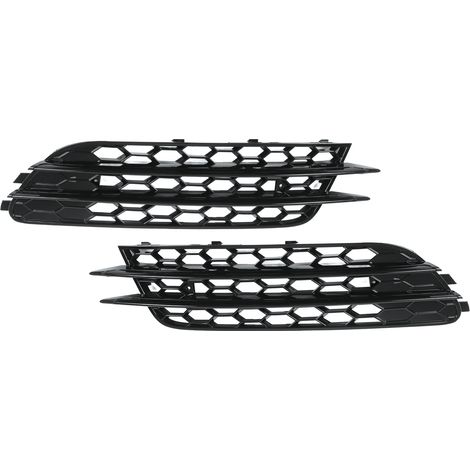 2pcs FoG Fog Lampe Lampe à droite à droite pour RS6 Style Black Black Remplacement A6 C7 2012‑2015 (1/5)