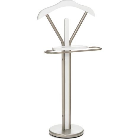 Valet FABIO champagne/blanc