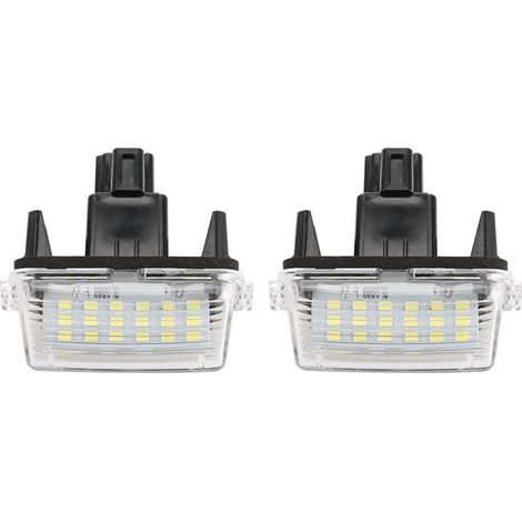18 SMD-LED-Kennzeichenleuchten für 2014, professionell gefertigt, hohe Helligkeit, einfache Installation, aus PC-Material, geeignet für.