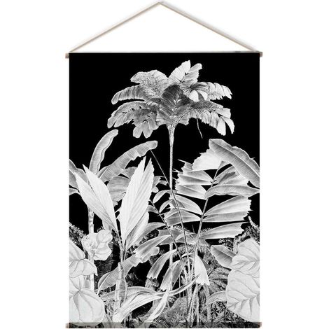 Toile murale rectangulaire imprimée palmier PANORAMA (1/2)