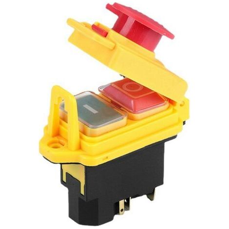 LaBlanc – KLD28A/CK21/KJD17 Elektromagnetischer Schalter KLD28 Kedu Power Start-Garten-Tischbohrer Werkzeug-Tastenschalter-Not-Aus Ein/Aus