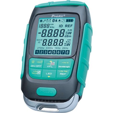 Tester Medidor Potencia Fibra Optica Redes Lan Tesmt7615 T7615