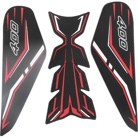 Protecteur de réservoir moto Sticker Pad Décoratif Compatible KAWASAKI NINJA 250 / 400 / Z400 (1/5)
