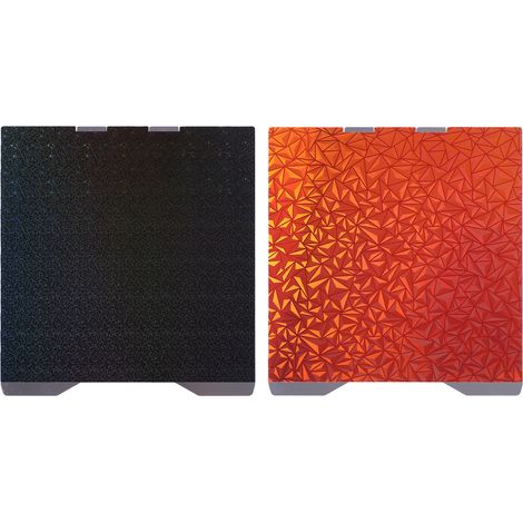 Foglio bifacciale PEO PEY compatibile con la piattaforma di stampa 3D CREALITY K2 Chameleon Smooth, 270x293 mm. (1/5)
