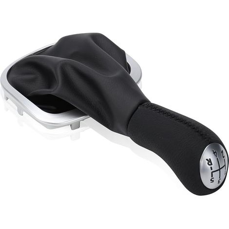 5 Vitesses Pommeau de Levier de Vitesse avec Soufflet Compatible avec Clio 3 4 Megane 2 3 Scenic 2 Twingo 2 Sandero (1/4)