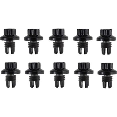 Lot de 10 rivets de rechange pour jantes de voiture, accessoire de lèvre pour trous de 6,8 mm. (1/5)