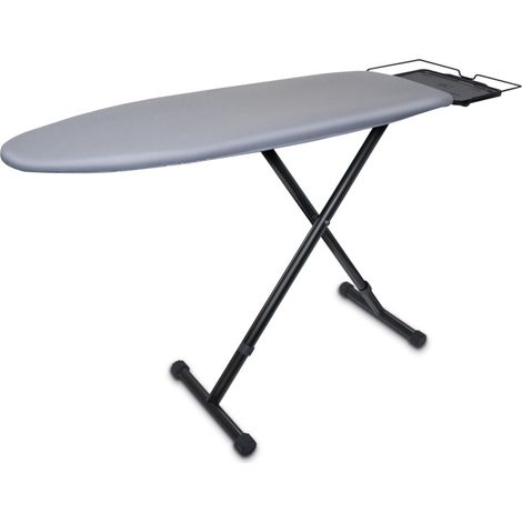 Bügelbrett Braun IB3001 schwarz 120x40 cm Baumwolle