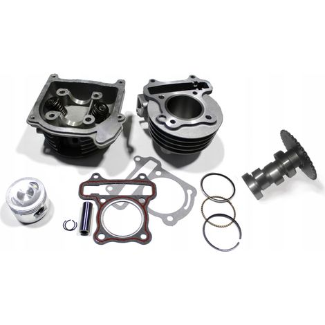 Zylinder + Kopf 80 Scooter 4T GY6 + Welle Romet Junak Zipp Barton Baotian (1/5)