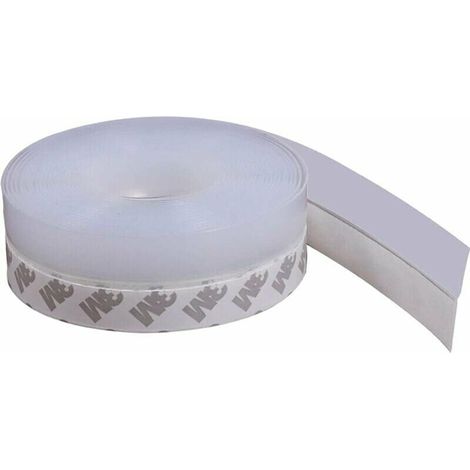 Silikon-Klebestreifen, 10 m, transparent, selbstklebende Klebestreifen, Porte Bas Joint Strip, Porte Coupe-Bise Joint de Fond de Porte, undurchlässig, Coupe-Vent, Anti-Poussière (1/5)