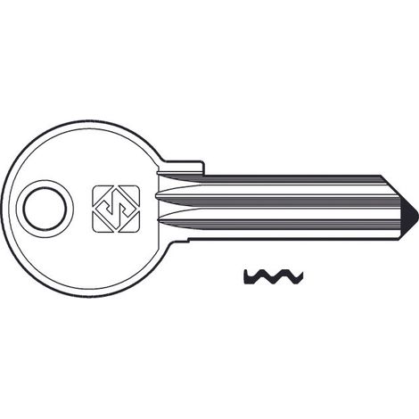 Chiavi per cilindri corbin 5 spine grandi cb78r - cb78r sx