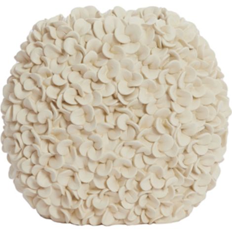Light & Living Vase PHYLIA Kunststoff creme – 31,5x17x28 cm