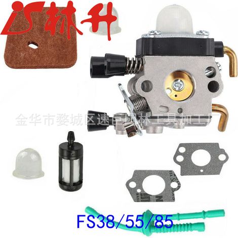 Kit de filtre à air et de conduite de carburant pour carburateur MS250, pièces détachées pour machines de jardin. (1/4)