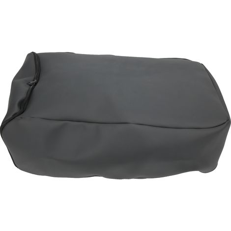 Housse d'accoudoir de console centrale avec fermeture éclair, compatible Chevrolet Silverado/Tahoe/Avalanche 2007-2014, garniture en cuir, protection intérieure, 1 pièce, noire, robuste et facile à in (1/5)