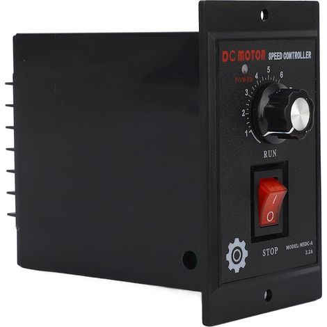 Drehzahlregler für 220 V Wechselstromeingang, 220 V Gleichstromausgang, 500 W, mit Drehknopf (1/5)