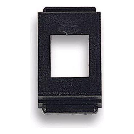 Cover Keystone per Frutti RJ45 Compatibile BTicino Living Nero