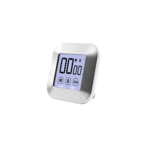 CREA Temporizador de cocina digital, cronómetro magnético, pantalla LCD, temporizador electrónico - Crezuo
