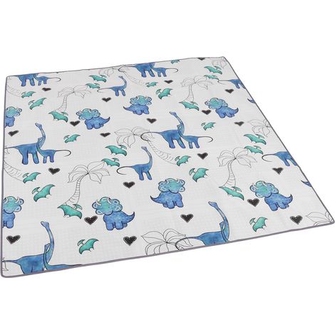 Tapis anti-éclaboussures pour bébé, multifonctionnel, grand format, en tissu Oxford imperméable et portable, idéal pour la maison et la plage. (1/5)