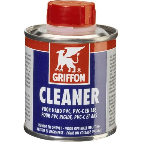 Griffon – Dégraissant PVC rigide et PVC-C – Nettoyant pour tuyaux et raccords – 250 ml – 6120015