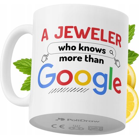 Lustige Tasse für Juweliere – Kaffee- oder Teetasse mit witzigem Textdesign – ideal für Geburtstage, Namenstage, Feiertage und besondere Anlässe. Hochwertige Tasse für Zuhause, Büro und Arbeit. Farbe: