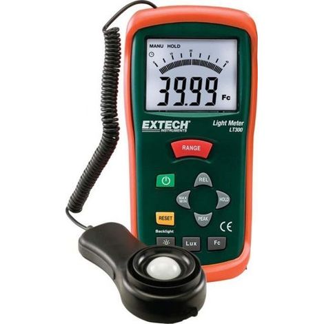Herramienta de medición electrónica Extech lt300 400000 lx portátil