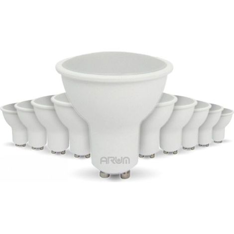 Confezione da 10 lampadine LED RGB + bianco caldo da 3W di alta qualità per uso domestico - AquaForge (1/5)