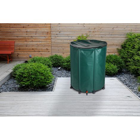 Faltbare Regentonne grün 250 Liter