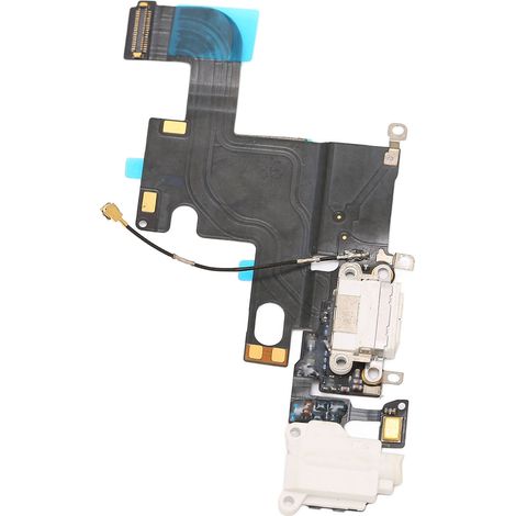 Câble Flex avec Antenne et Port Jack pour iPhone 6 Plus - Blanc (1/5)