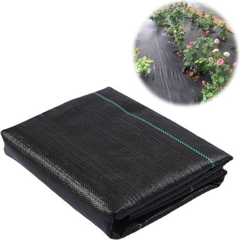 Toile Anti-Mauvaises Herbes - 1 pièce, Toile Paillage Geotextile 2x2m Indéchirable - Pour Jardin/Plante (1/5)