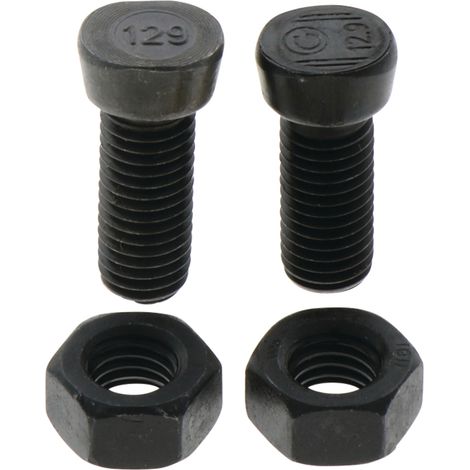 Boulon de charrue avec écrou M12x1,75x37 12,9