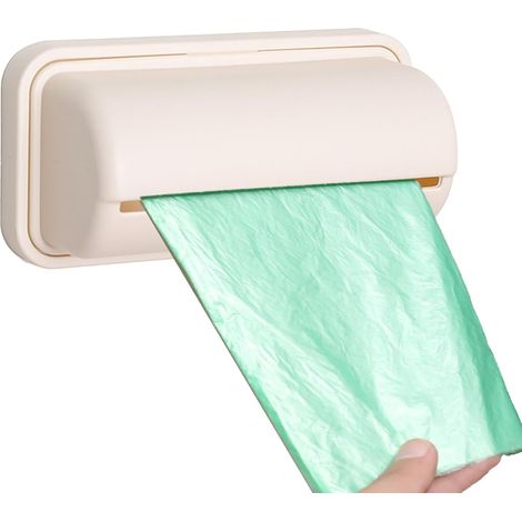 Sink Trash Bag Dispenser Wall Mounted Trash Bag Storage