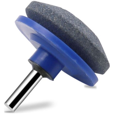 Lot de 10 Aiguiseur, Affûteur de lame de tondeuse à gazon Ajusteur de lame de pelouse, Meule universelle en métal, outil d'équilibrage de lame de tondeuse à gazon pour toute pratique de perceuse à mai (1/5)