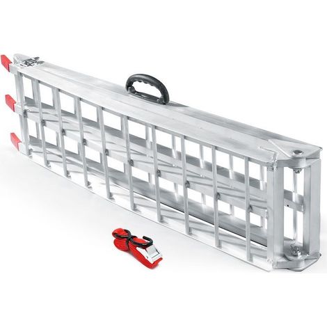 Rampe de chargement moto pliable 340 kg 226 cm de long (1/2)