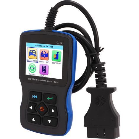 Scanner multisystème V11.7, écran LCD couleur 2,8 pouces, 320 x 240 pixels, lecteur de codes multifonctions (allemand) (1/5)
