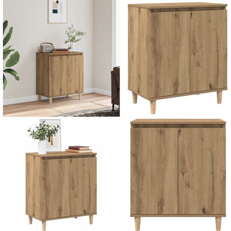 vidaXL Sideboard Artisan-Eiche 60x35x70 cm Holzwerkstoff (1/5)