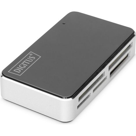 Digitus DA-70322-2 Kartenleser Schwarz, Silber