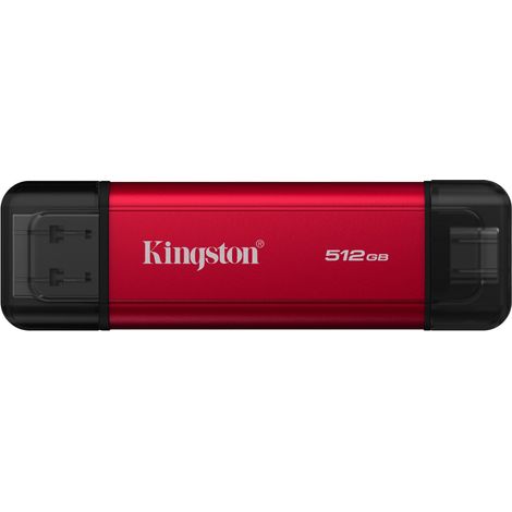 Kingston Technology 512GB Tragbare SSD mit Dual USB-A/C, bis zu 1050MB/s USB 3.2 Gen 2