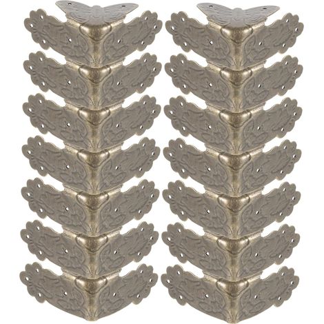25 protège-coins décoratifs, fer, pour meubles et menuiserie (1/5)