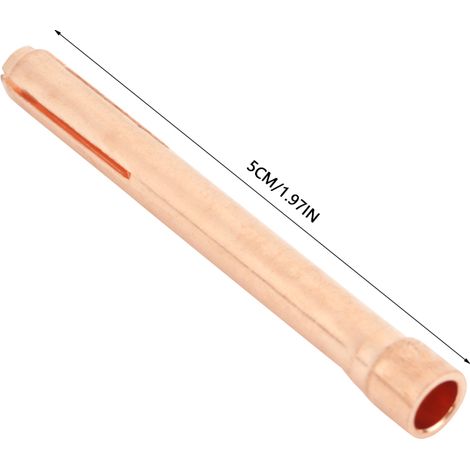 10 manchons de torche de soudage 10N24 pour torches de soudage TIG WP-17/18/26 2,4 mm (1/5)