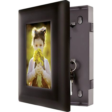 MASTER LOCK Coffre de Discrétion [Armoire à Clé Cachée] [Cadre Photo Personnalisable] [5 Crochets à Clés] 5451EURD - Cacher vos Clés et Autres Objets de Valeur (1/6)