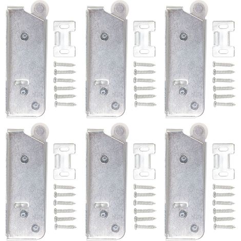 Mini-Federriegel, leichter Türöffner-Druckknopf, Druckriegel für Schranktüren (1/5)