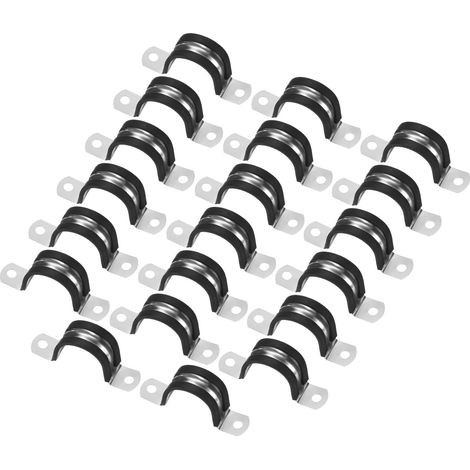 20-Pcs Colliers De Câble 1-3/16 Pouce/30 Mm Support Métallique (1/5)