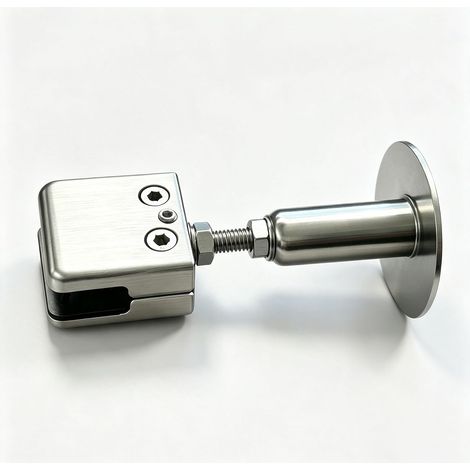 Barre de support télescopique pour paroi douche, robuste et (1/5)