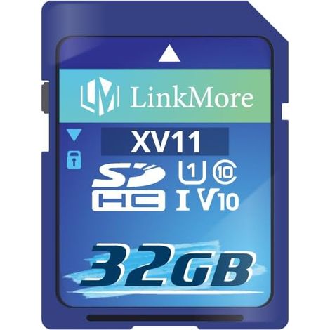 32 Go Carte SD Appareil Photo, Carte SDXC XV13, UHS-I, U1, V10, Classe 10, Carte Memoire Appareil Photo, Vitesse de Lecture Jusqu'à 97 Mo/s, d'écriture Jusqu'à 25 Mo/s Carte Memoire SD (1/5)