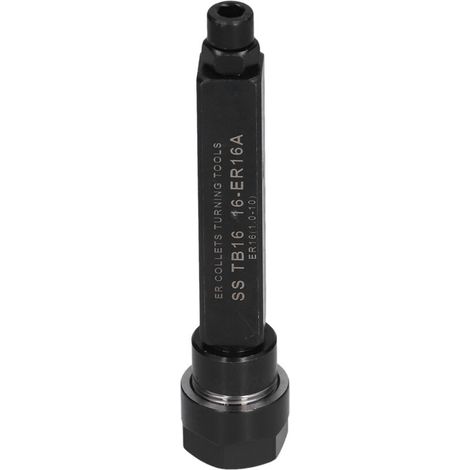 Porte-outil carré pour tour CNC, support de mandrin ER 16 pour perçage et fraisage auxiliaire (1/5)