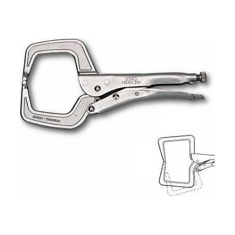 Trade Shop - Pinza Autobloccante A Scatto Morsetto Ganascia A C Regolabile A Vite 275mm Usag -