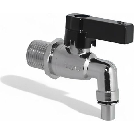 Rubinetto a sfera 1/2" in ottone per fusti e contenitori