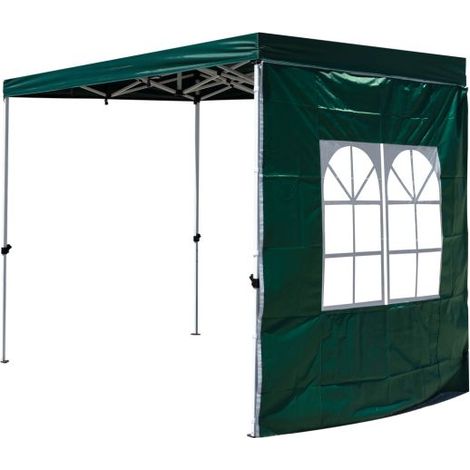 Laterales Individuales Carpas Plegables - Lateral con Ventana Inglesa 2 Metros Master - Verde