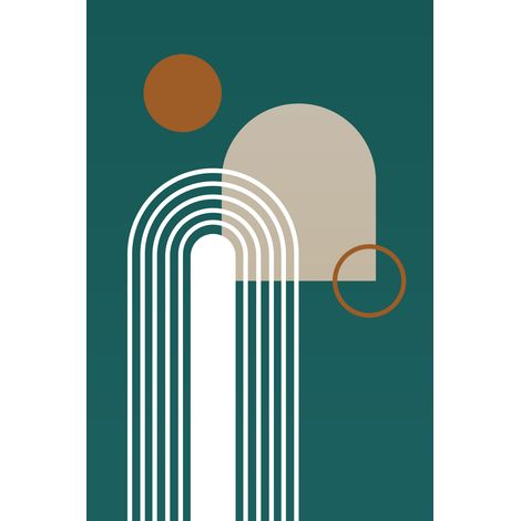 Papier peint panoramique - Boho - 170 cm x 255 cm (1/2)